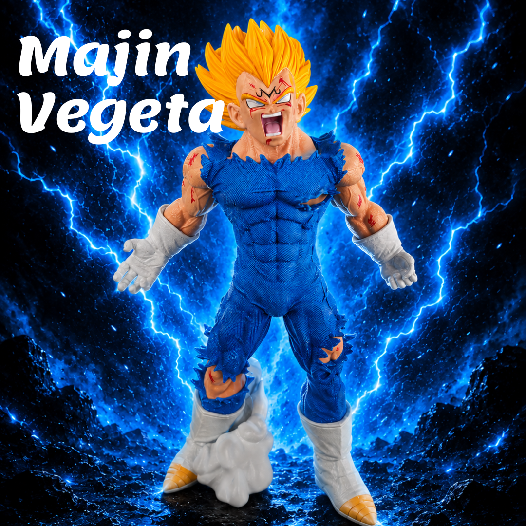 Figura realista de Majin Vegeta