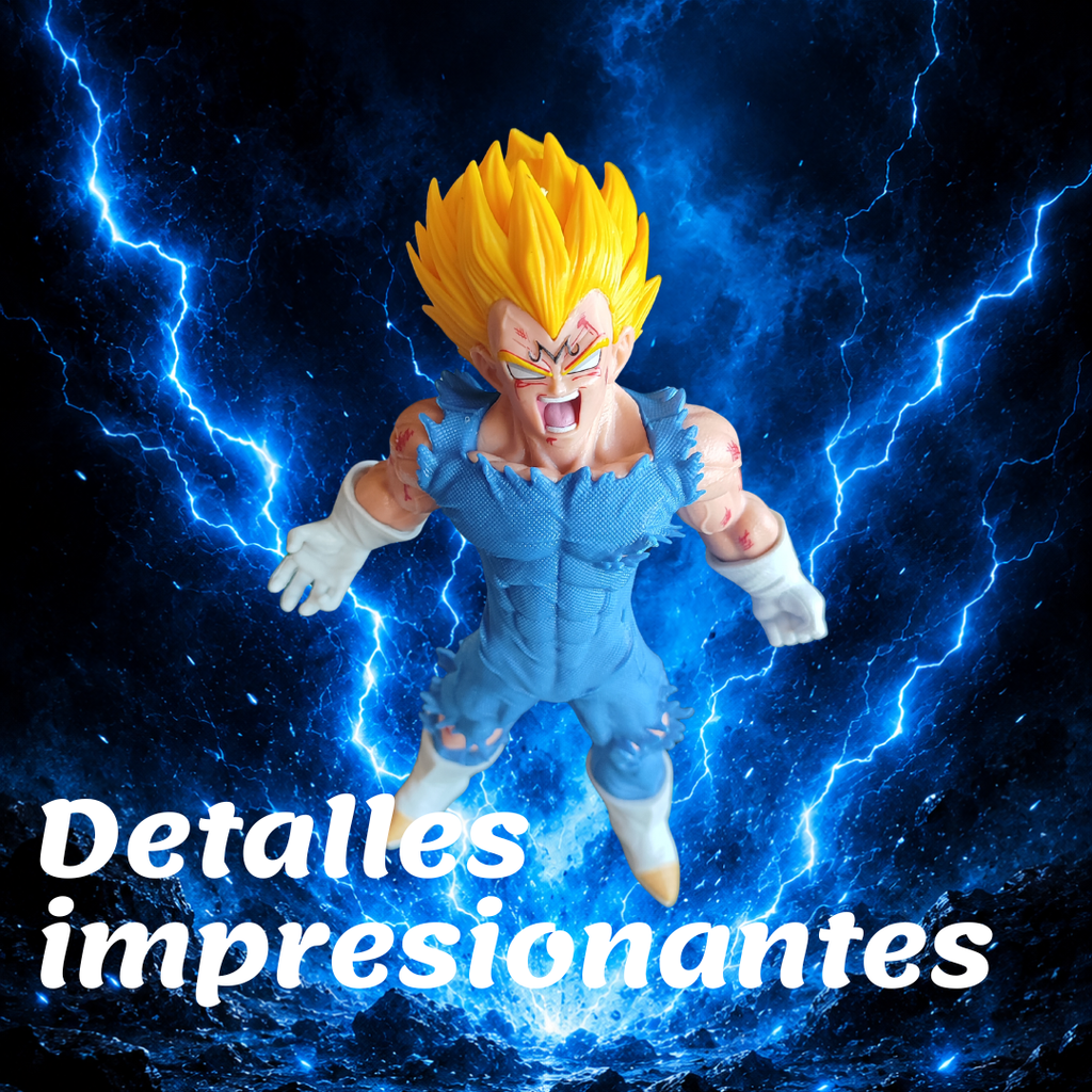 Figura realista de Majin Vegeta